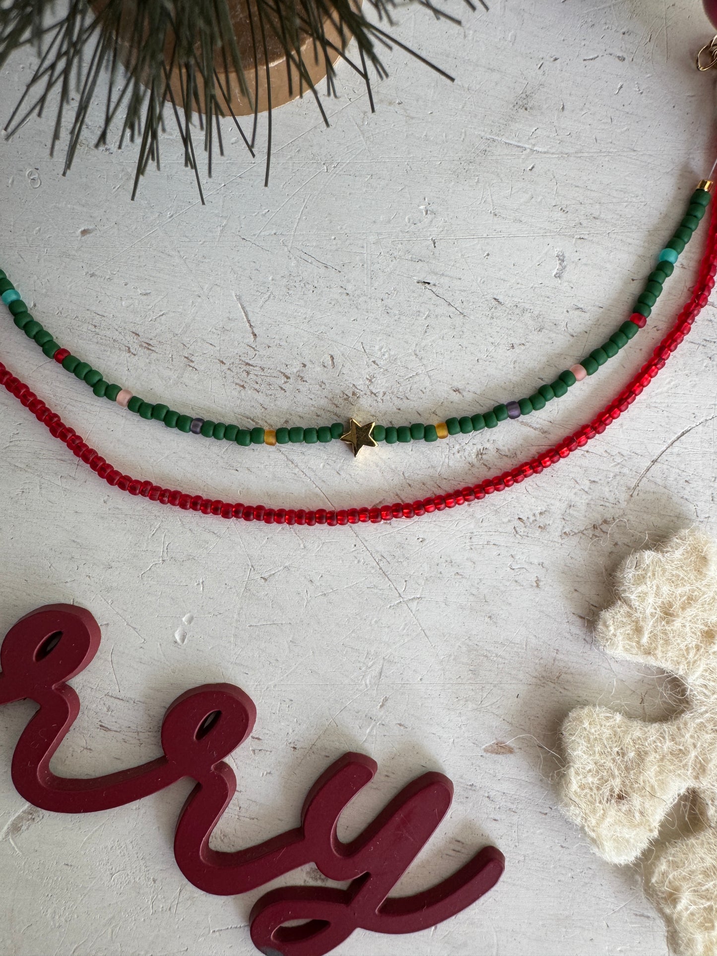 Christmas Tree Bracelet